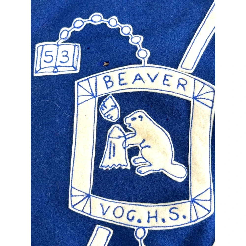 Vintage 1953 Beaver Vocational High School 34