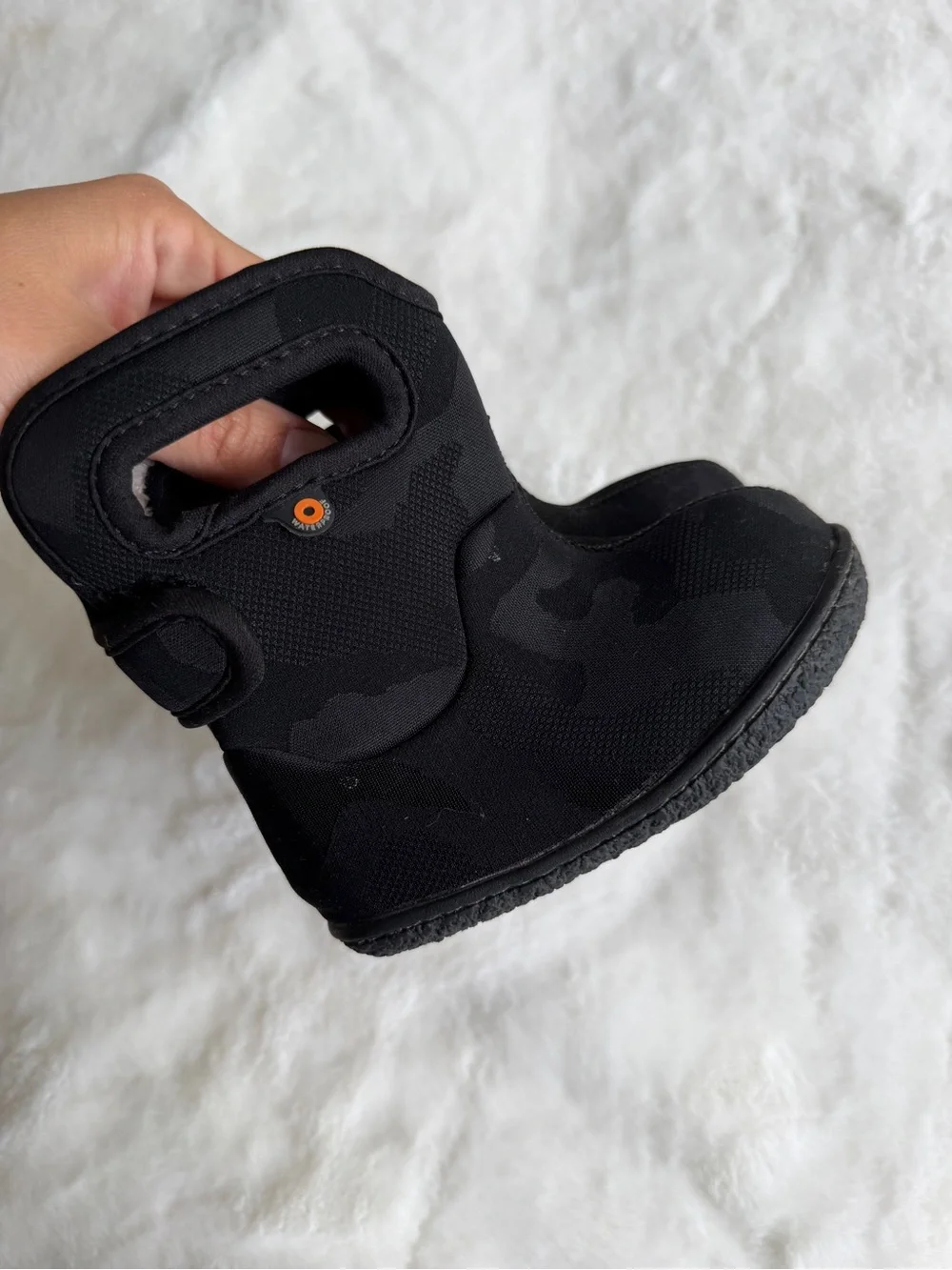 Bogs Baby Bog Waterproof Boots Camo Size 5C