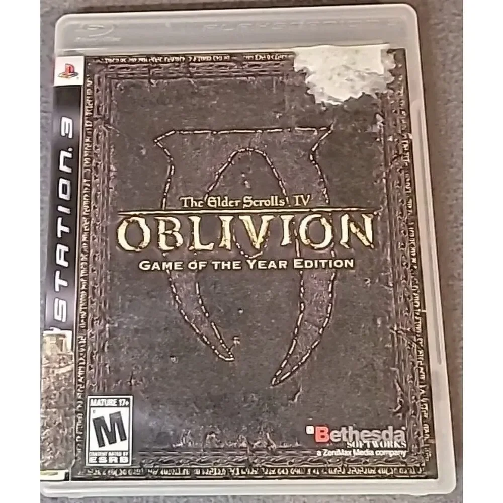 The Elder Scrolls IV Oblivion GOTY PS3 Sony PlayStation 3 Game GUC
