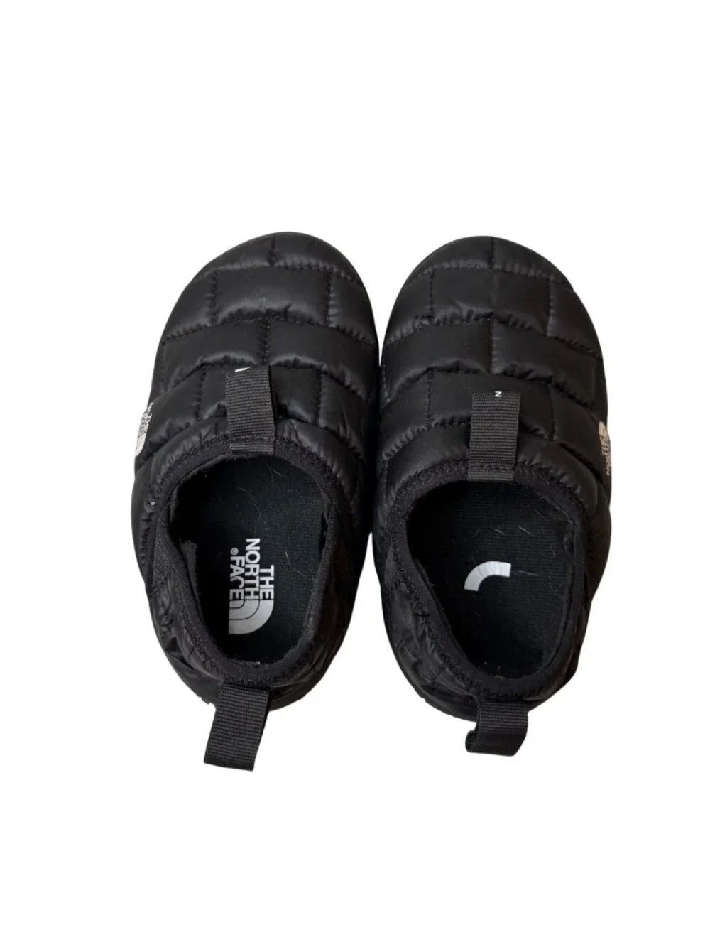 The North Face ThermoBall Traction Mule Slippers Toddler Size 12 Black Quilted I
