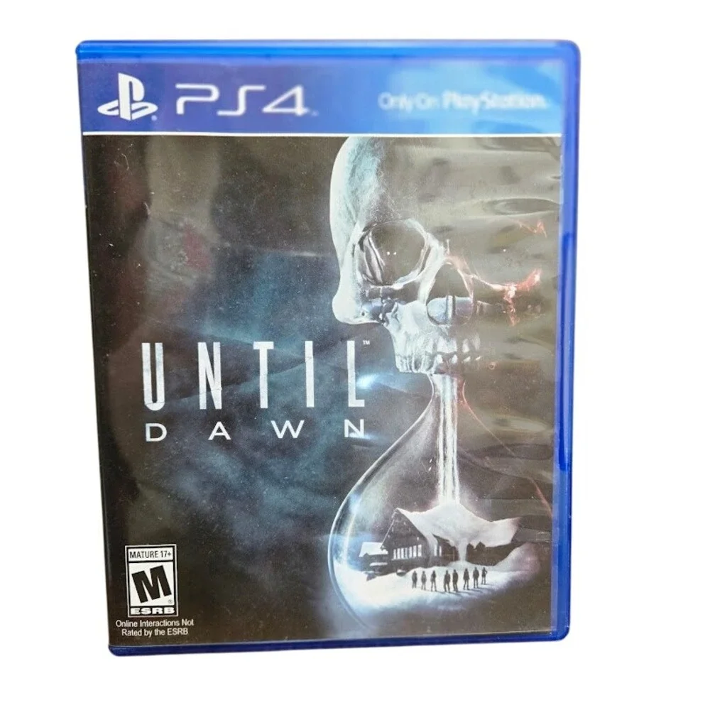 Until Dawn Video Game‎ PS4 Video Game Disc in Box EUC
