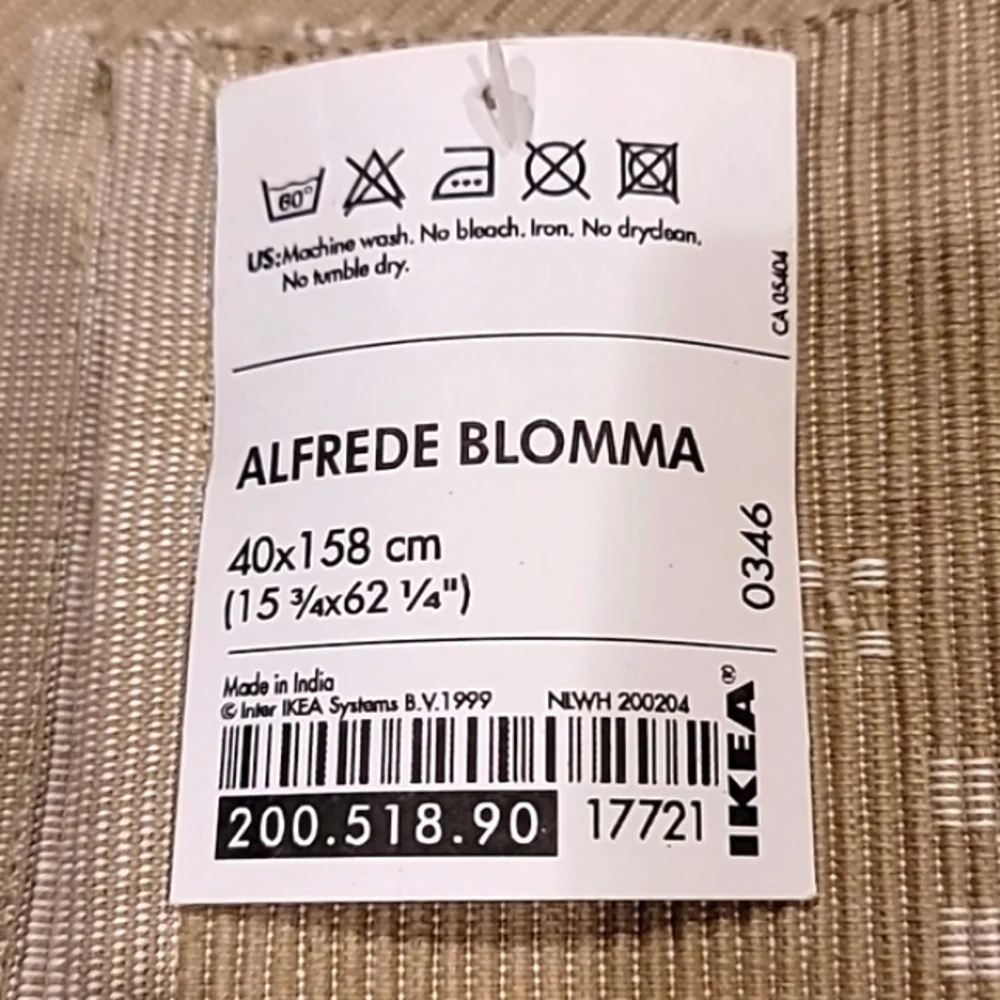 IKEA reversible pattern