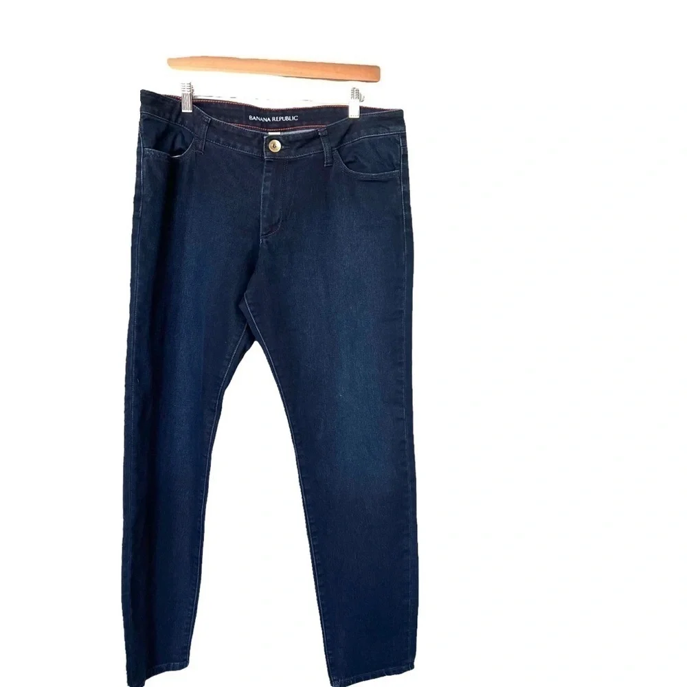 Banana Republic Denim Leggins Jeans in Dark Blue Size 32