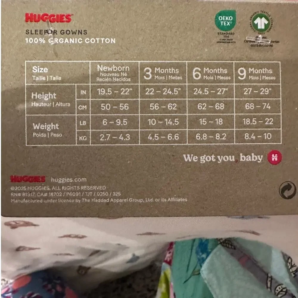Huggies nwt babywear