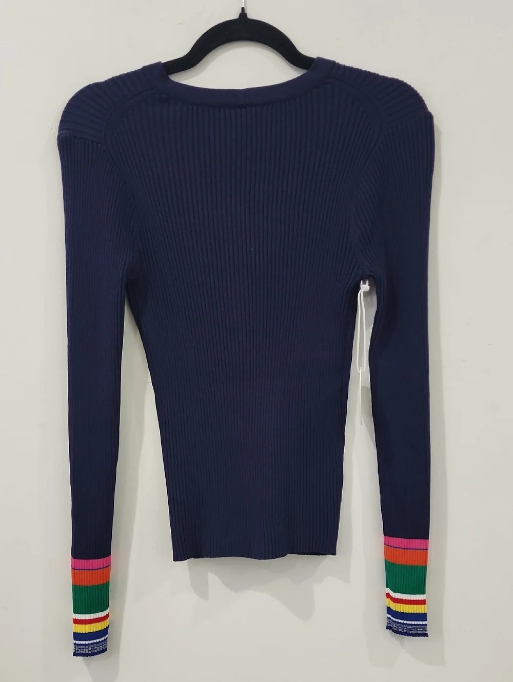 Staud Cargo Sweater - Navy Multi