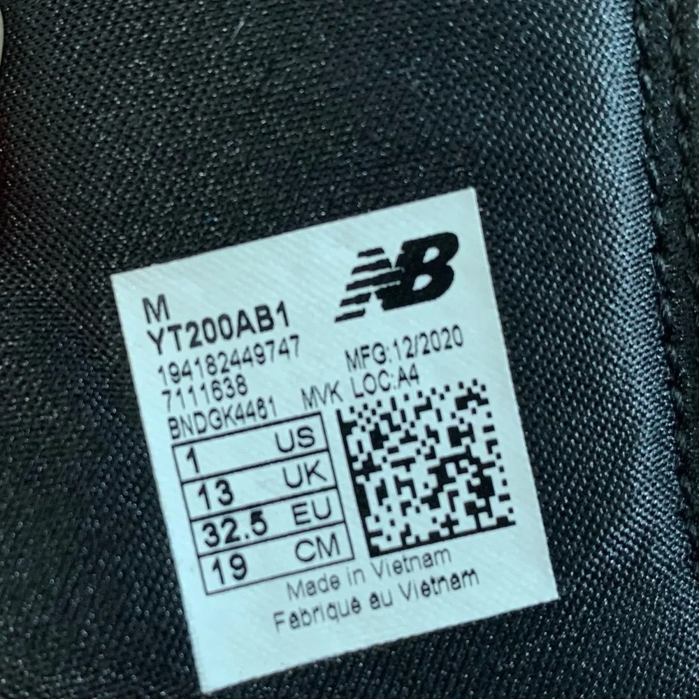 New Balance slides adjustable smoke