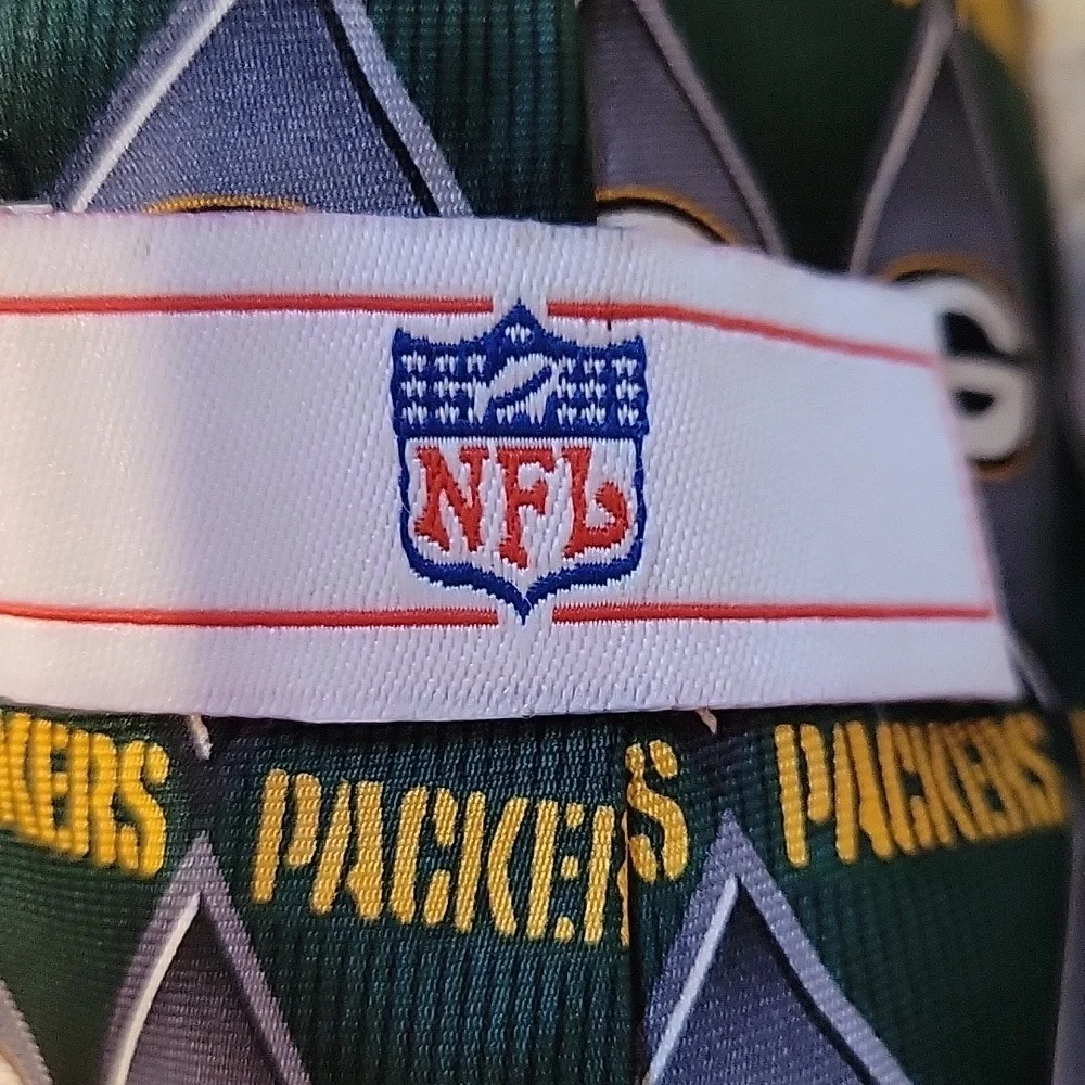 Green Bay Packers Tie 100% Silk NFL