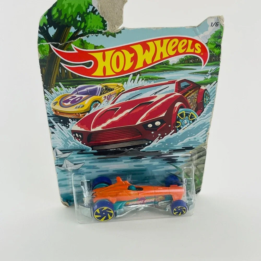 2020 Hot Wheels Spring / Easter Series Car #1 F-racer New Near Mint