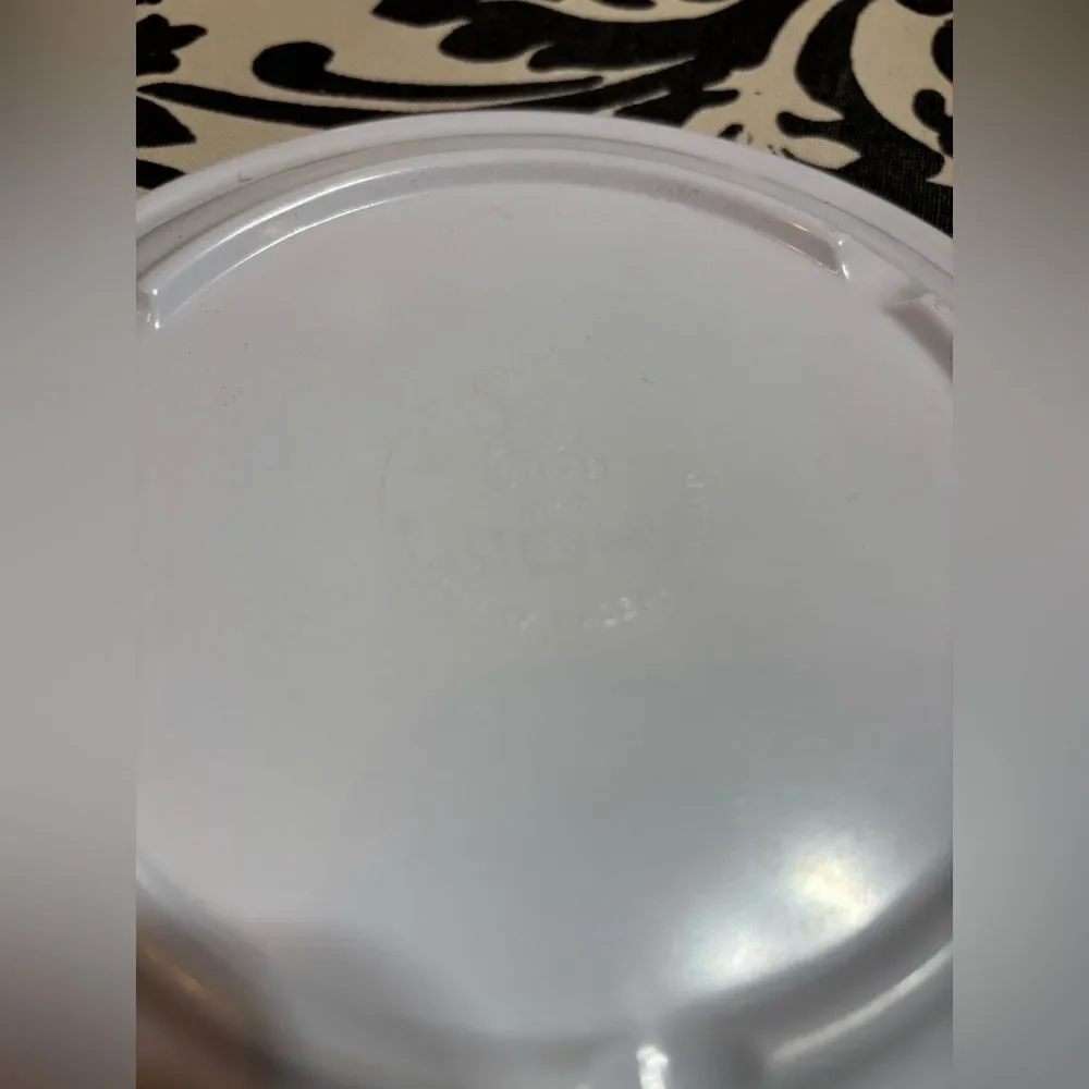 12 G.E.T. NP-7 White Melamine Salad Plates EPC