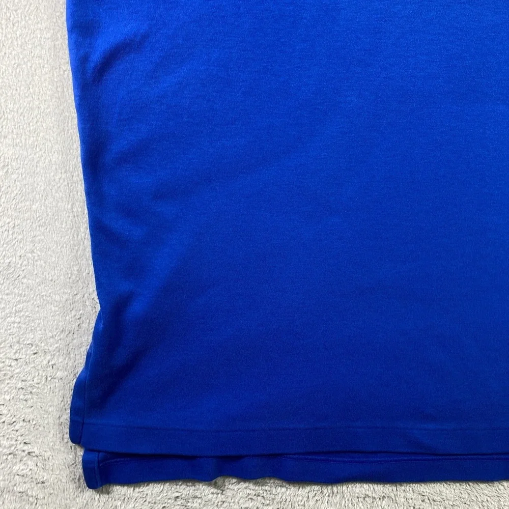 Ralph Lauren Polo Shirt Men Large Blue Preppy Casual Pony Logo Short Sleeve