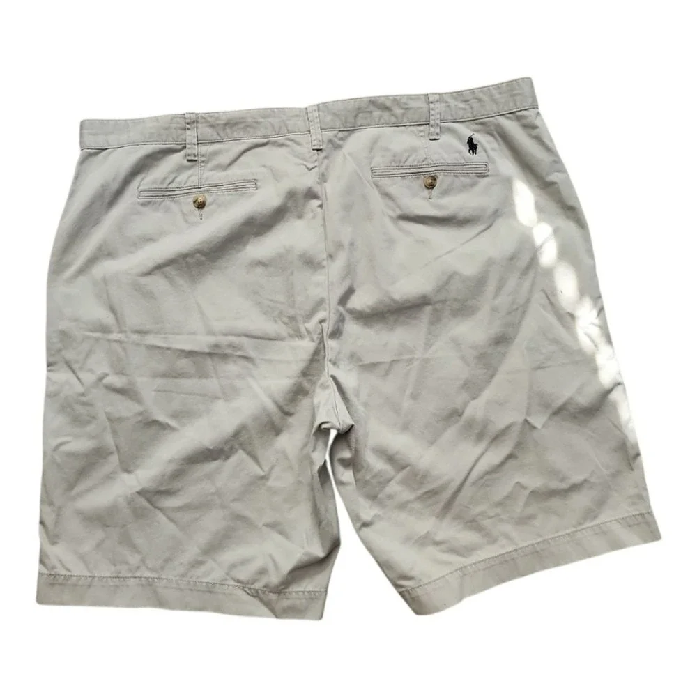 Polo Ralph Lauren Chino Shorts Mens 44 Khaki Classic Fit Preppy Summer