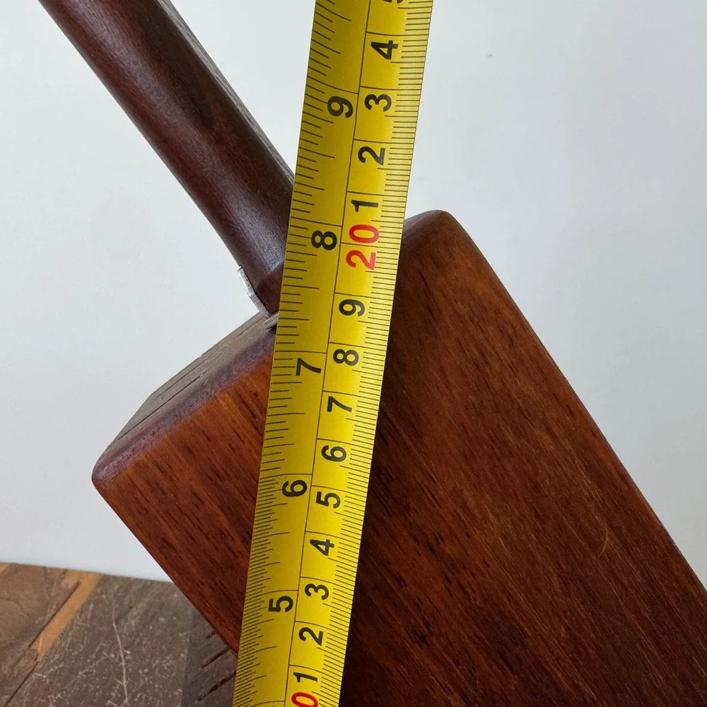Tramontina Inox Stainless Steel Knife Block Honing Steel Wood Handle‎