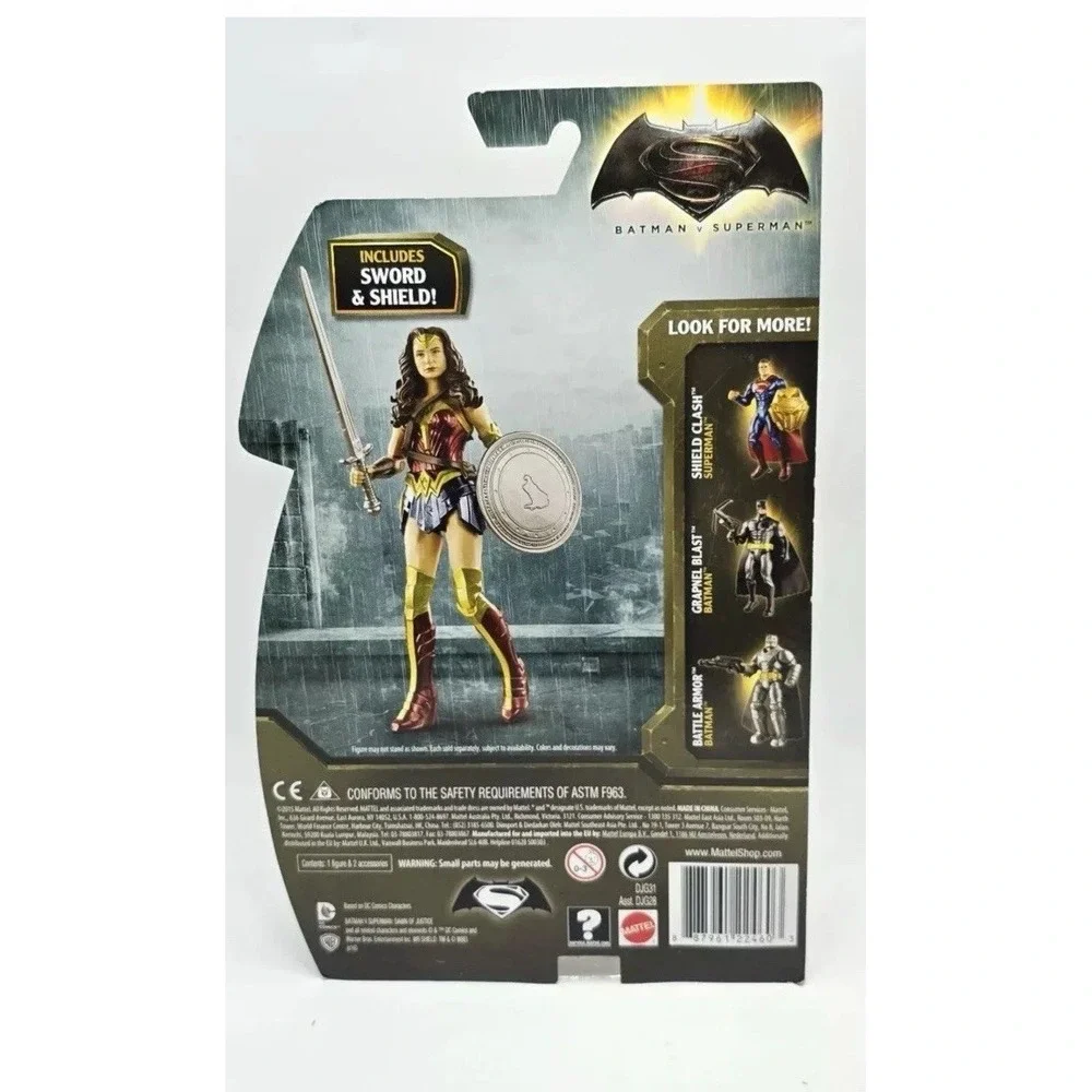 DC Batman vs Superman Dawn of Justice (2015) Mattel Wonder Woman Figure‎ NWOB