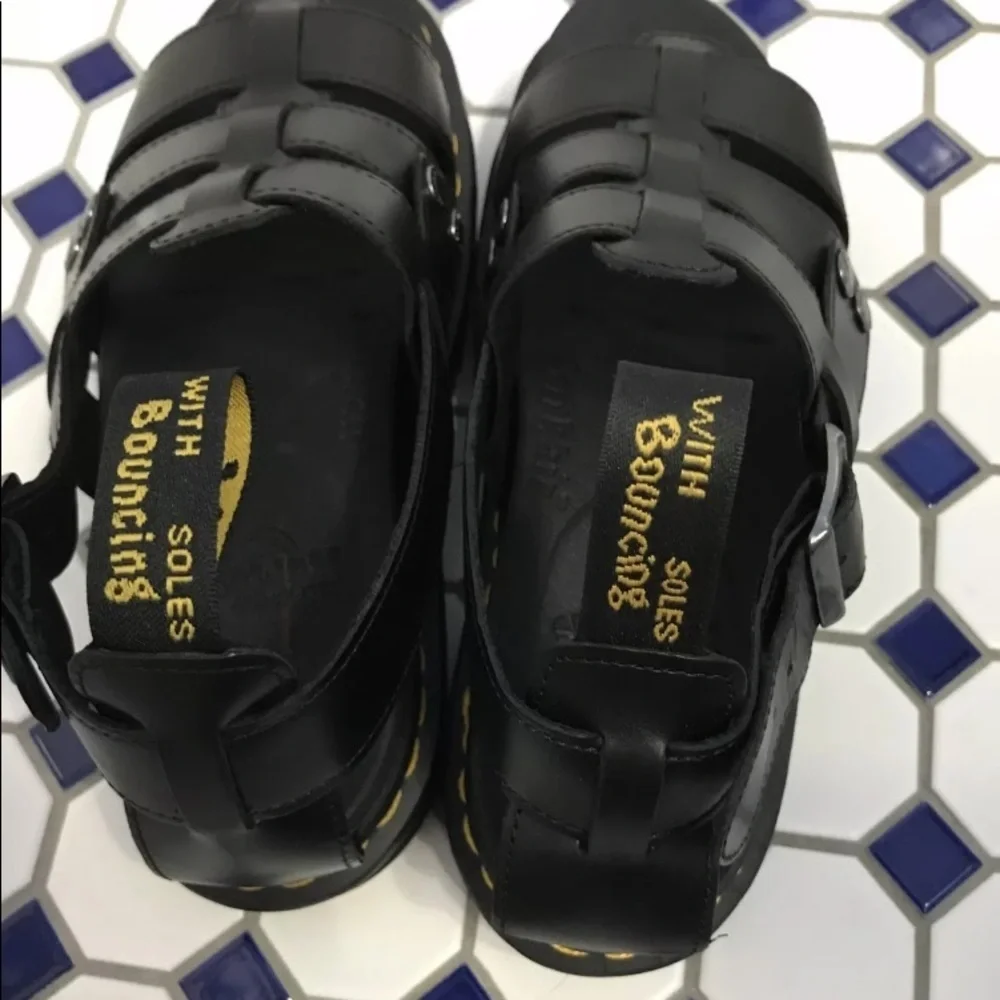 New Dr Martens Terry Sandal 12 or 13 black sandals