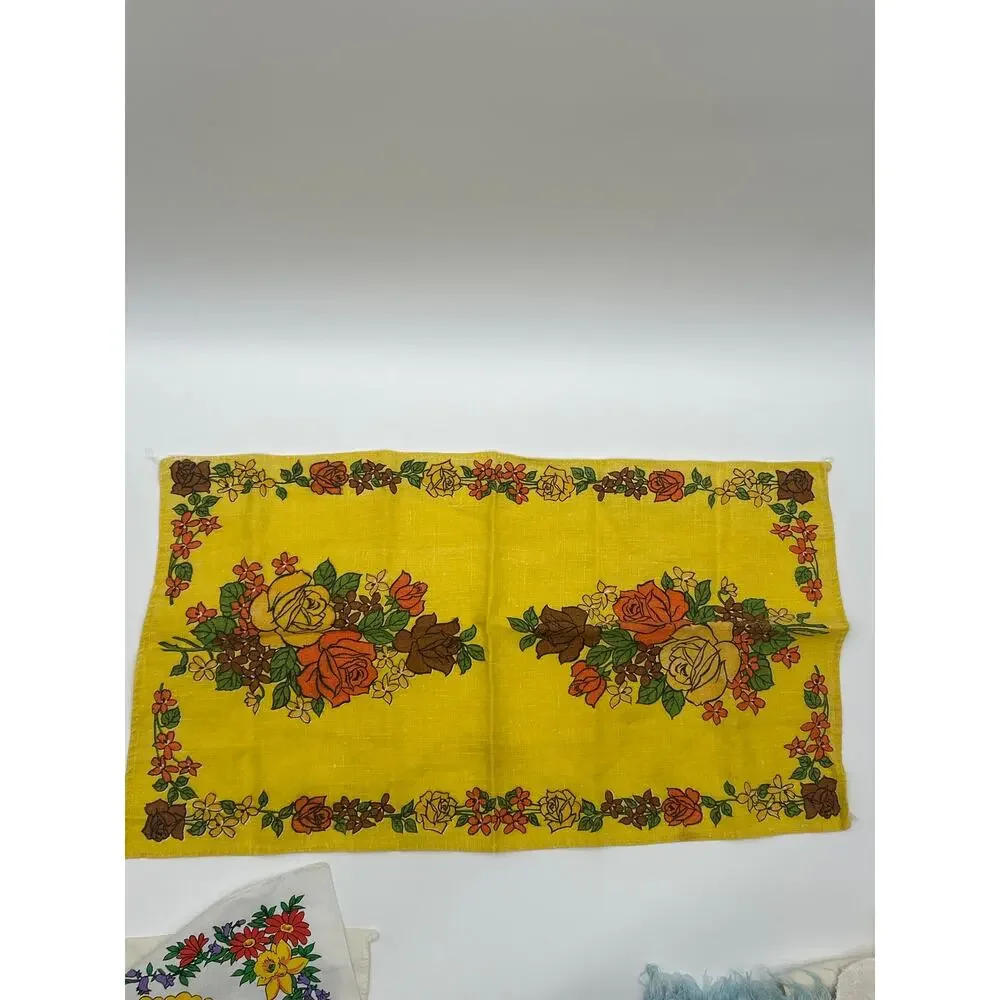 Lot of 7 Vintage Hand Towels Dish Towels Tennessee Souvenirs Fieldcrest AS IS