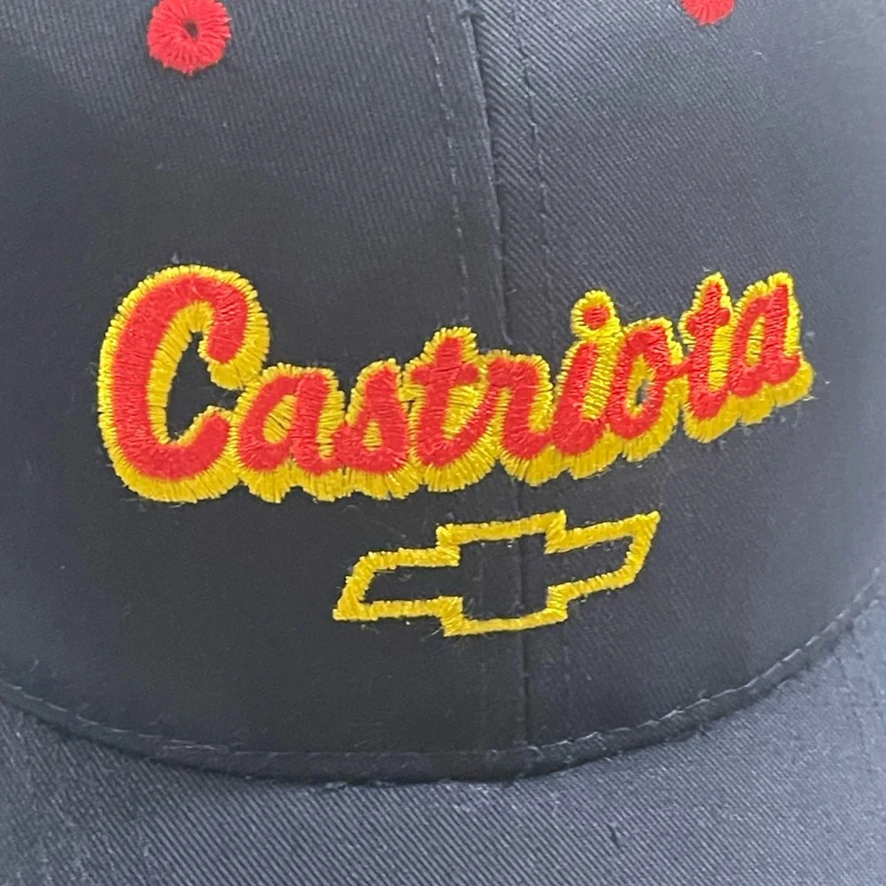 Chevy Chevrolet Truck Cap Baseball Hat Dealership‎ Promotional Navy Red Yellow