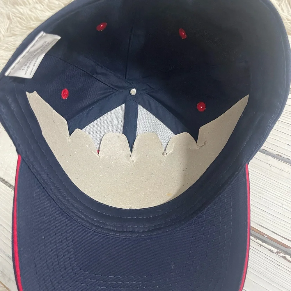 Chevy Chevrolet Truck Cap Baseball Hat Dealership‎ Promotional Navy Red Yellow