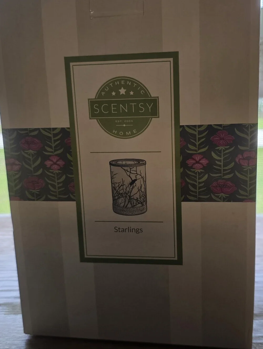 Scentsy cylindrical lantern