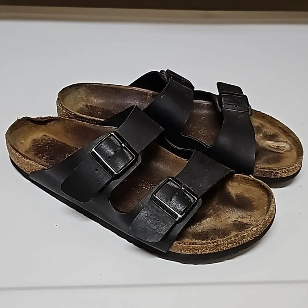 MENS BIRKENSTOCK ARIZONA SOFT FOOTBED SANDALS 44