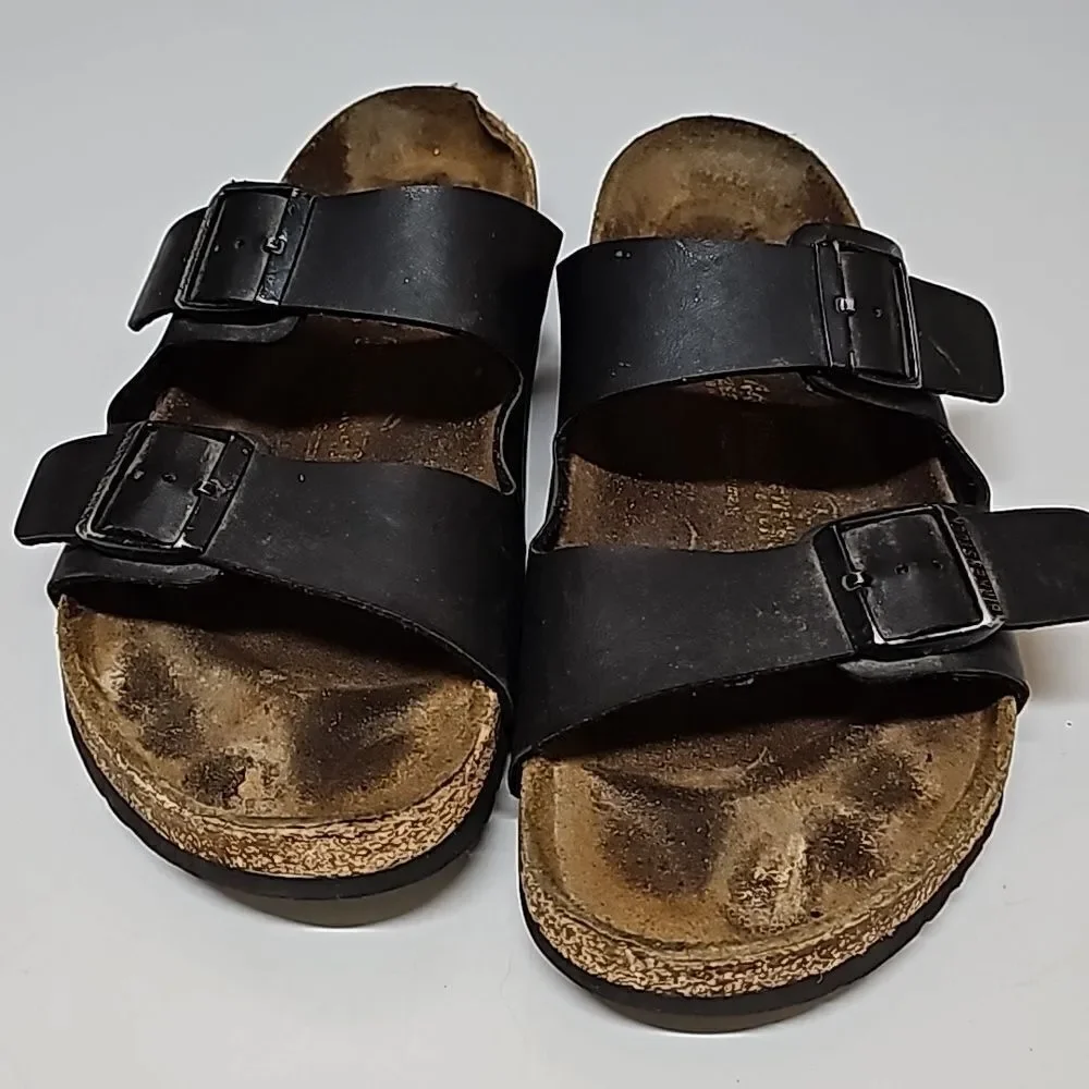 MENS BIRKENSTOCK ARIZONA SOFT FOOTBED SANDALS 44