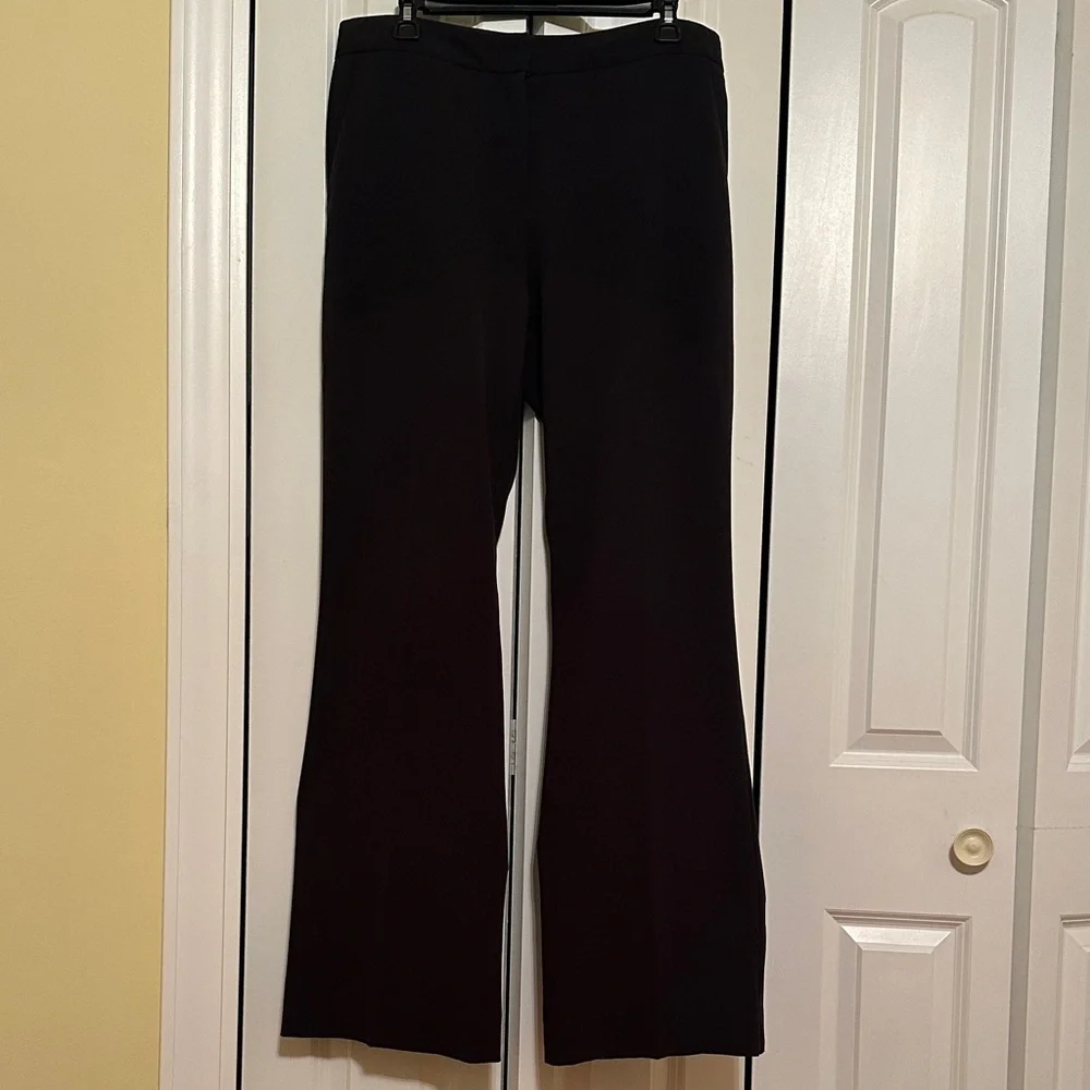 Catherine Malandrino Black Flare Pants Size 12