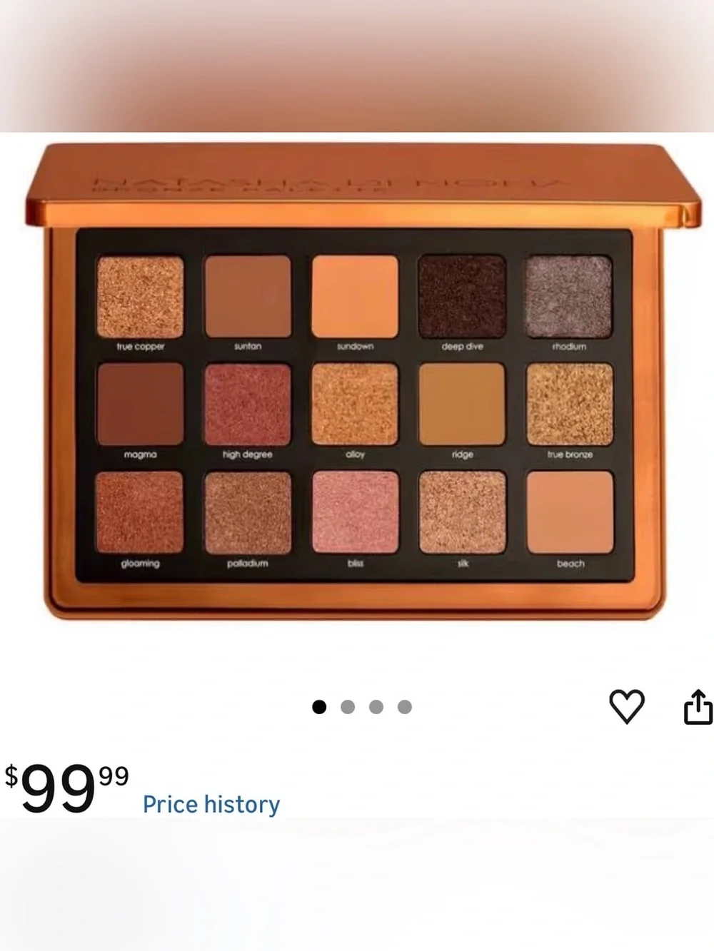 Natasha Denona coppers eyeshadow