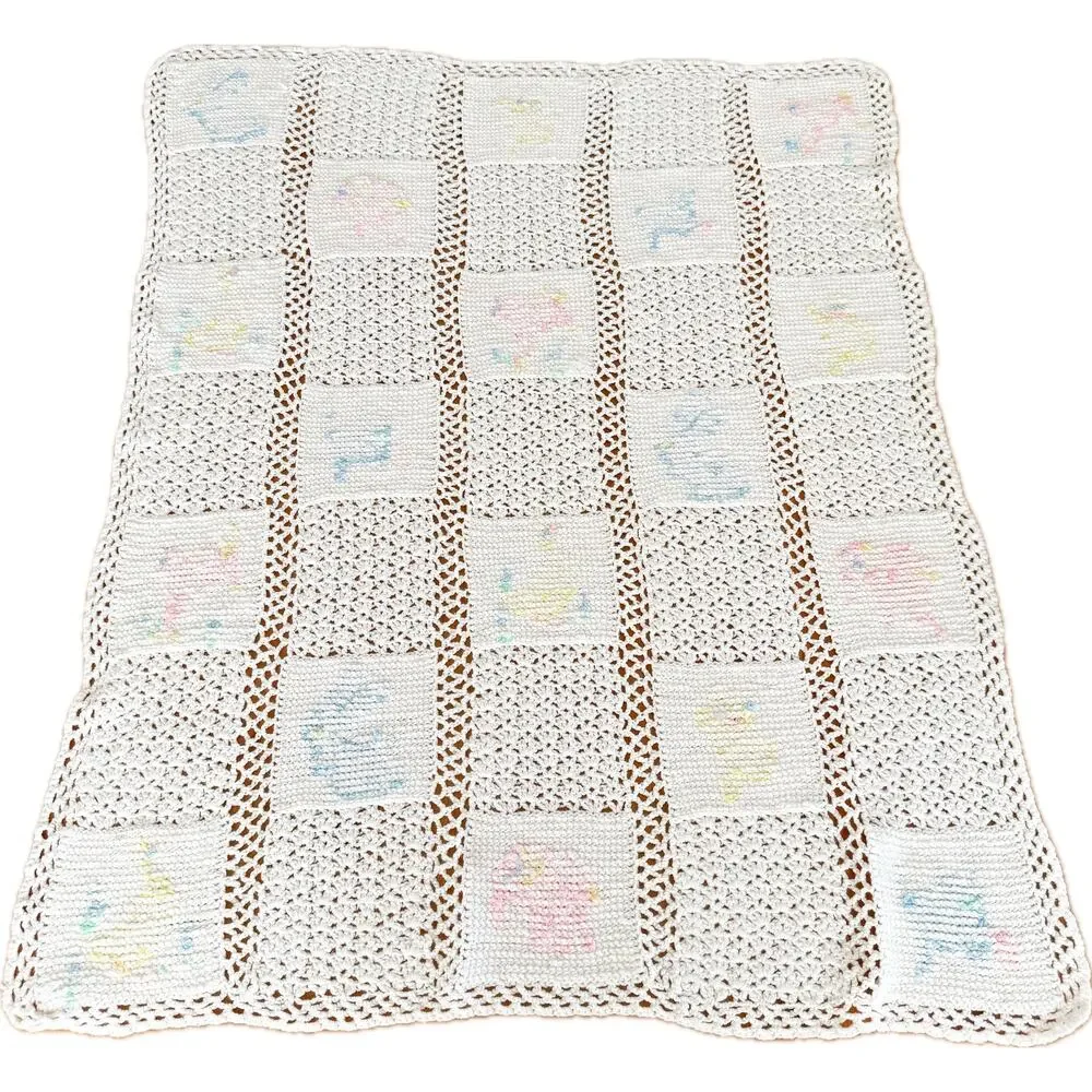 Vintage handmade white