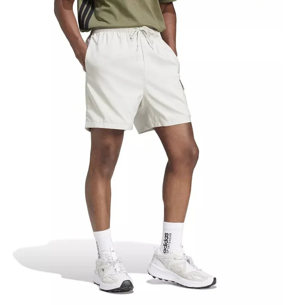 NEW Adidas Essentials Logo Chelsea Cargo Mesh Lined Drawstring Sport Shorts 2XL
