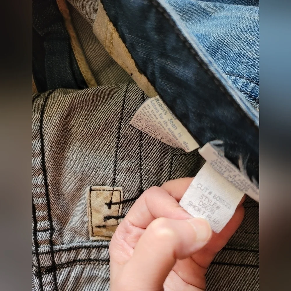 NWOT Men's Robin's Jean Short Flap Size 36/36