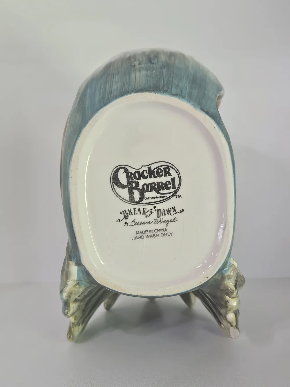 Cracker Barrel Rooster Sponge Scrubby Holder - Break Of Dawn