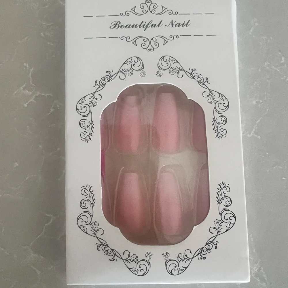 Light Pink Ballet Medium Press-On Nails 24 pieces  New