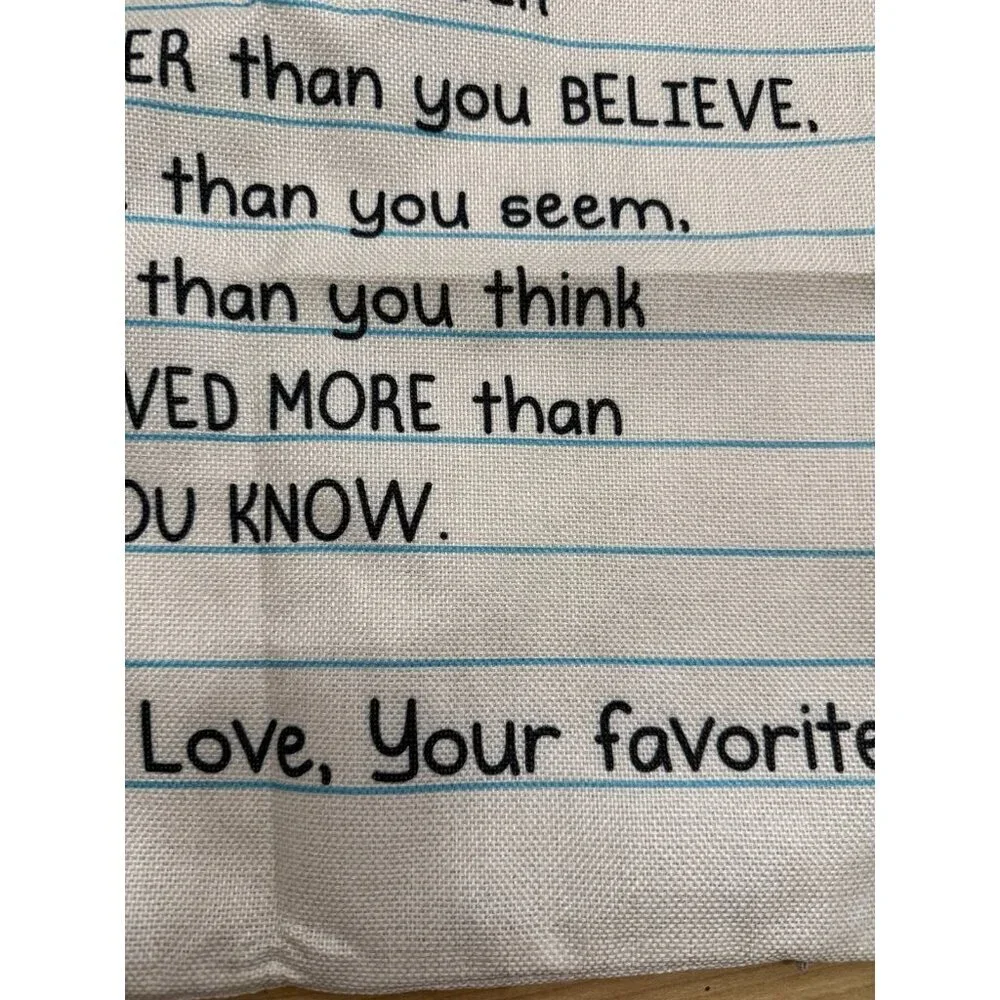 Dear my cousin, love your favorite pillow cover