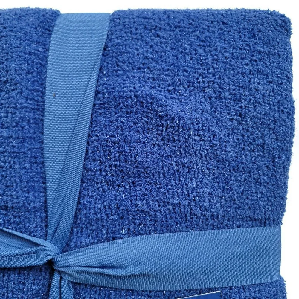 Target Sleddin' Hill Blue Blanket Throw Casual Vintage