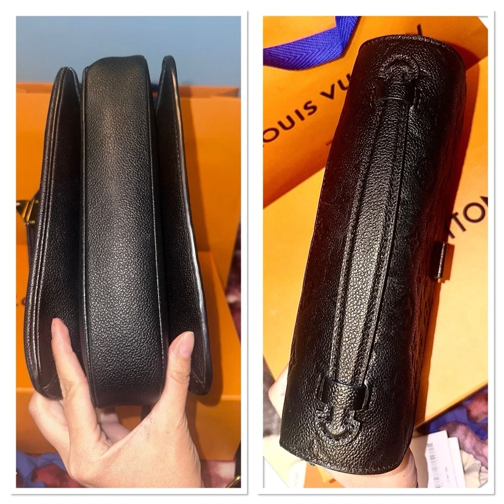Louis Vuitton Black Empreinte Pochette Metis Crossbody