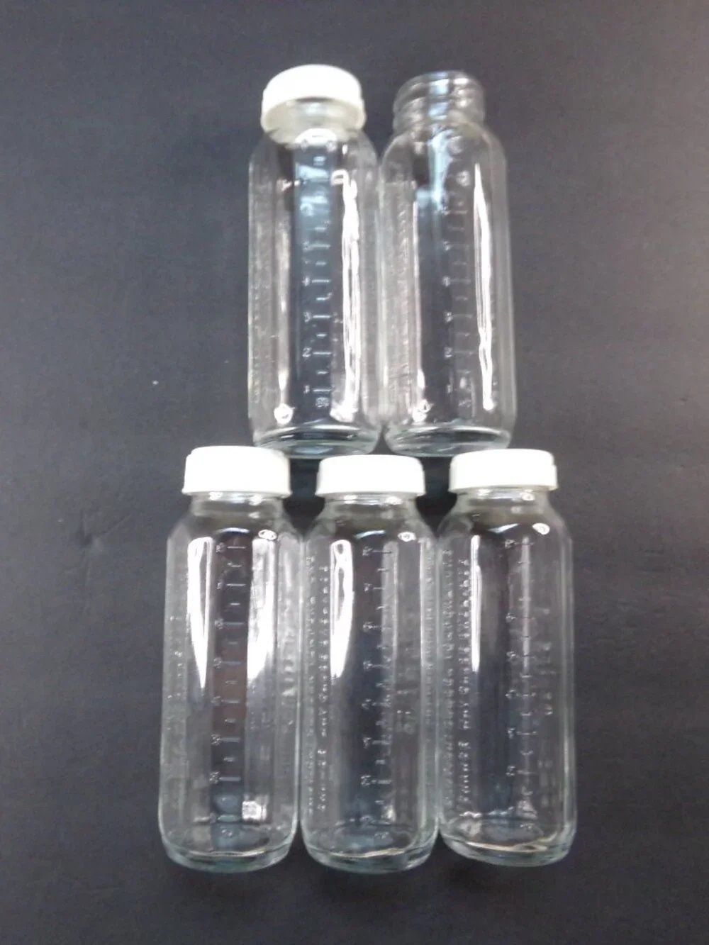 Evenflo clear glass