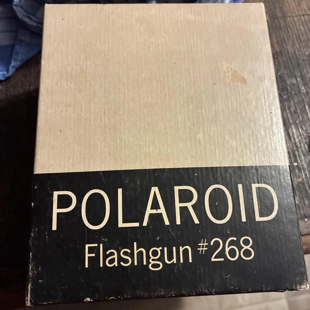 POLAROID Model 268 Flash Gun Bulb Attachment for Automatic Land Cameras Vintage