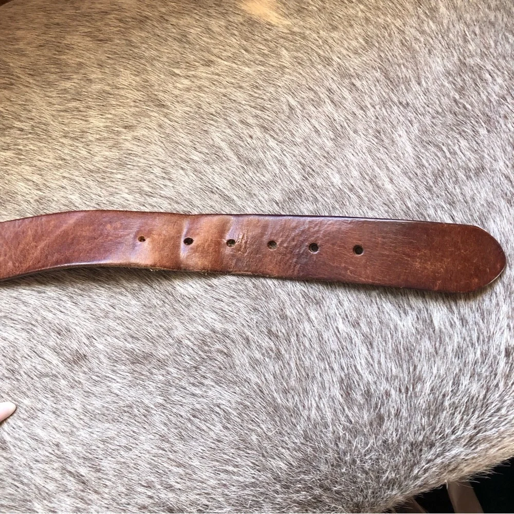 Levis buckle western belt