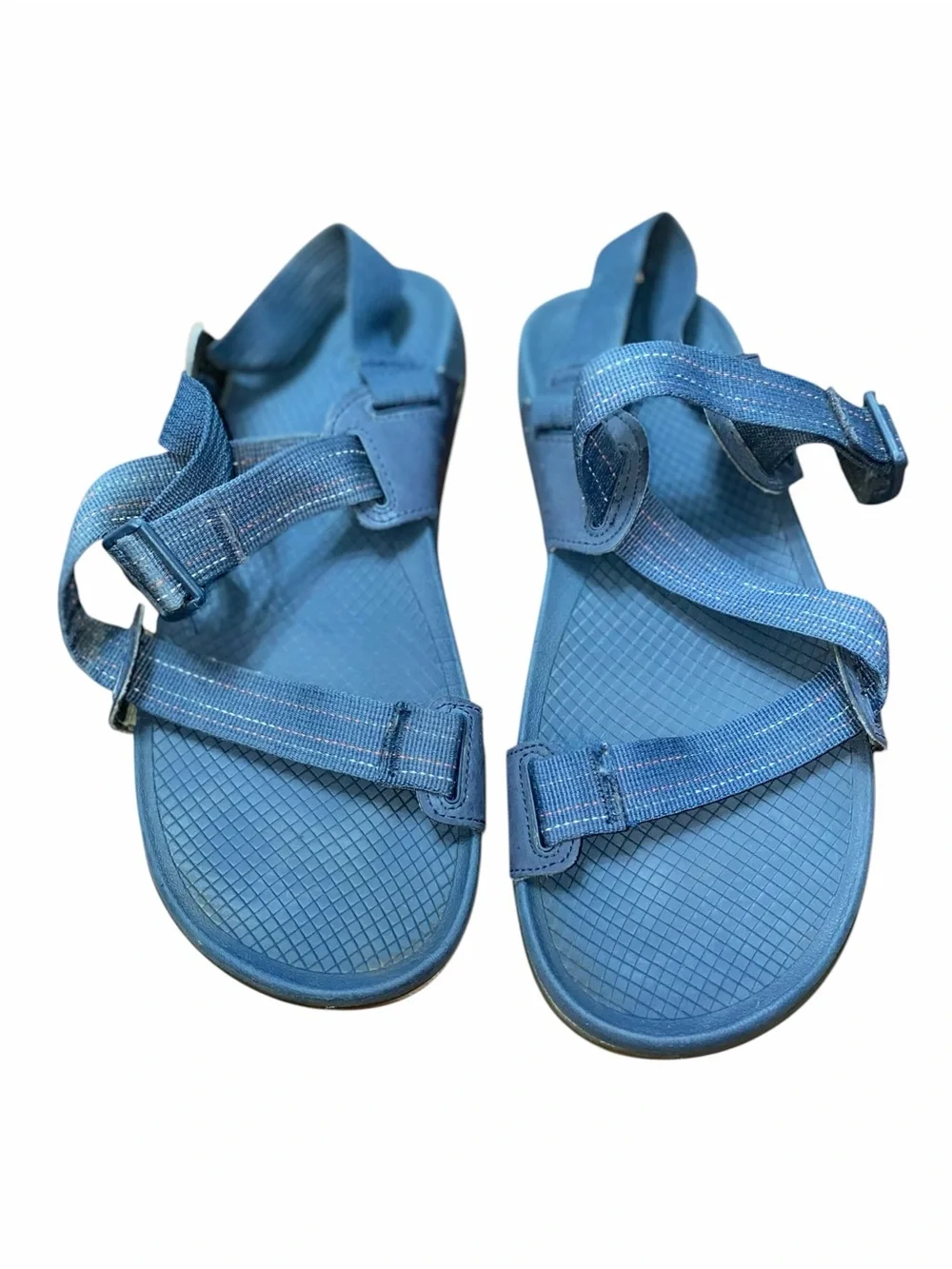 Chaco Men’s Size 10 Blue Sport Sandals Adjustable Hiking Outdoor