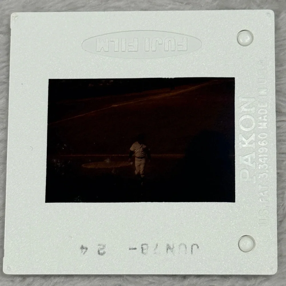 Fuji Film Vintage Baseball Slides 1978 Lot of 17 Action Shots Stadium Photos