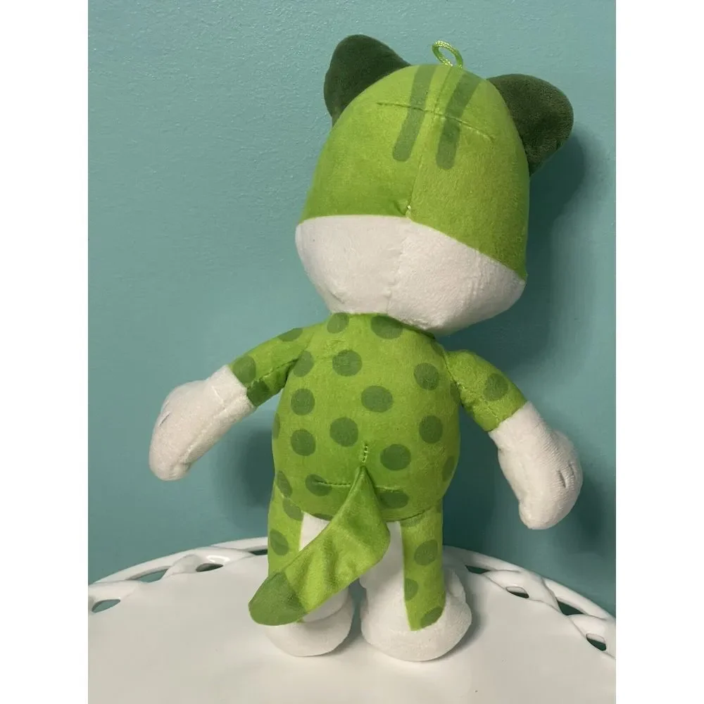 Luigi Green Neko Cat Plush 12
