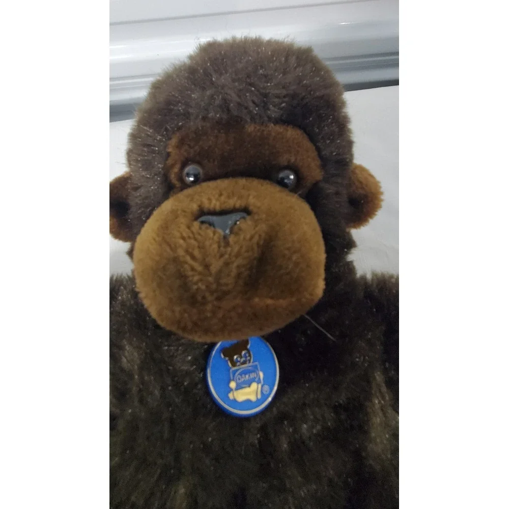 Vintage Dakin Monkey Chimp Gorilla‎ Plush Stuffed Toy 1979 17 inches