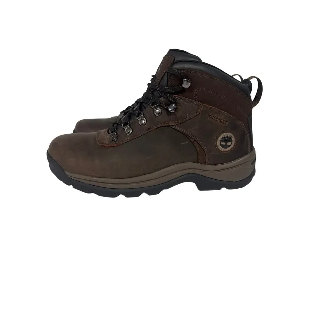 Timberland Flume Mid LC WP HK Men Hiking Boots - Size: 11 -Dark‎ Brown