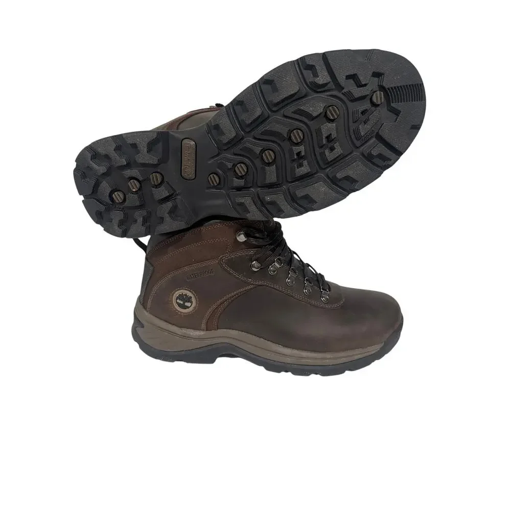 Timberland Flume Mid LC WP HK Men Hiking Boots - Size: 11 -Dark‎ Brown