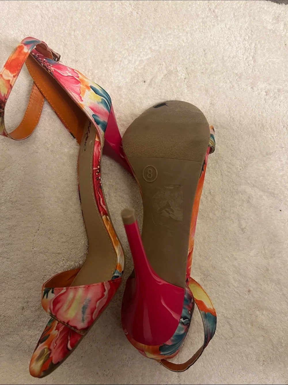 Massimo floral strappy