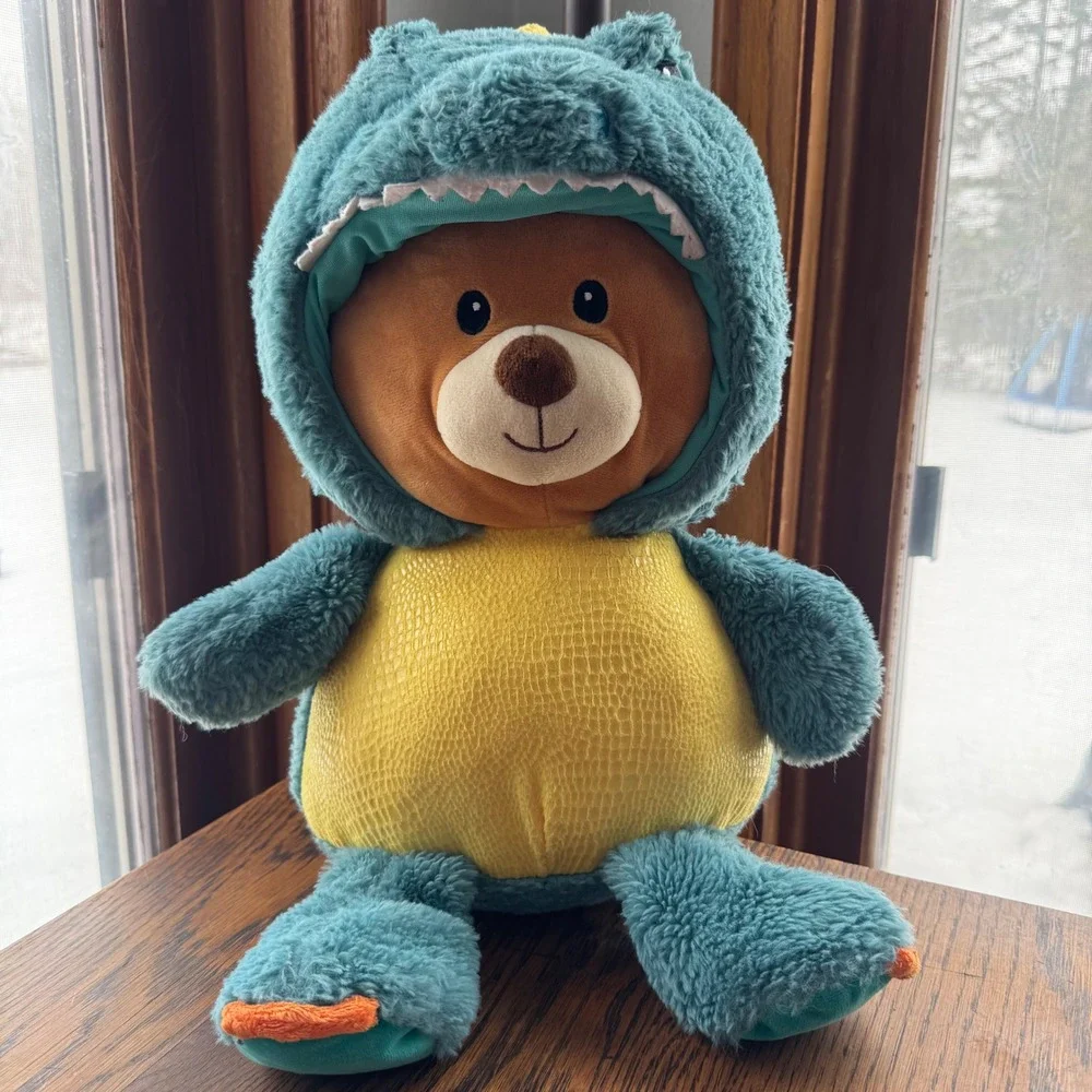 Spark Create Imagine Bear Dinosaur Costume Plush Green T Rex Teddy‎ Stuffed