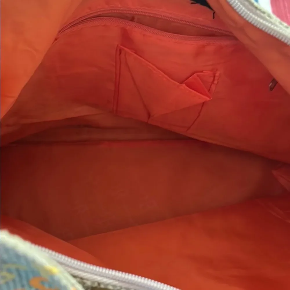 Costa Rica Themed Tan and Orange Women's Bag