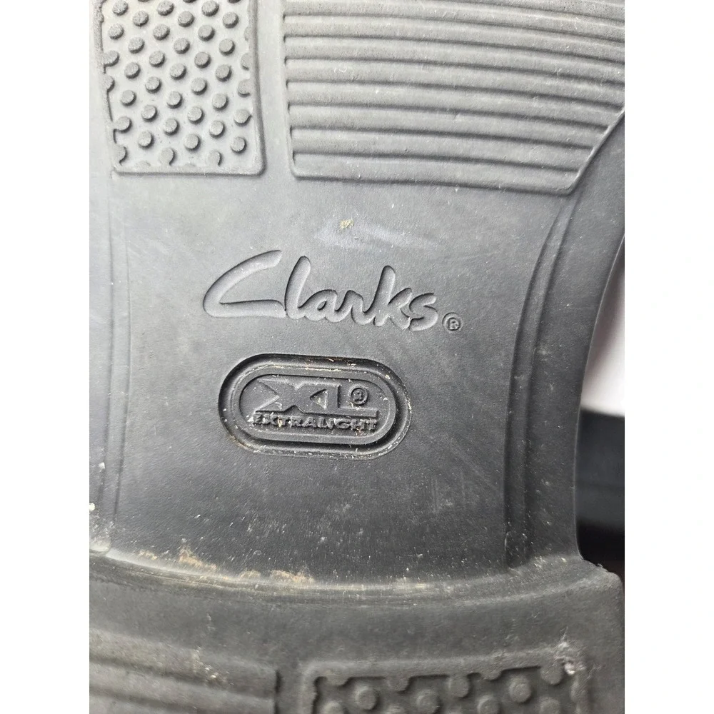 Clarks slip loafers