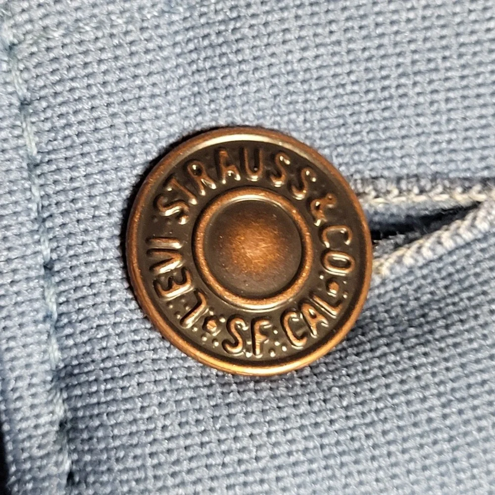 Levis vintage hippie blue