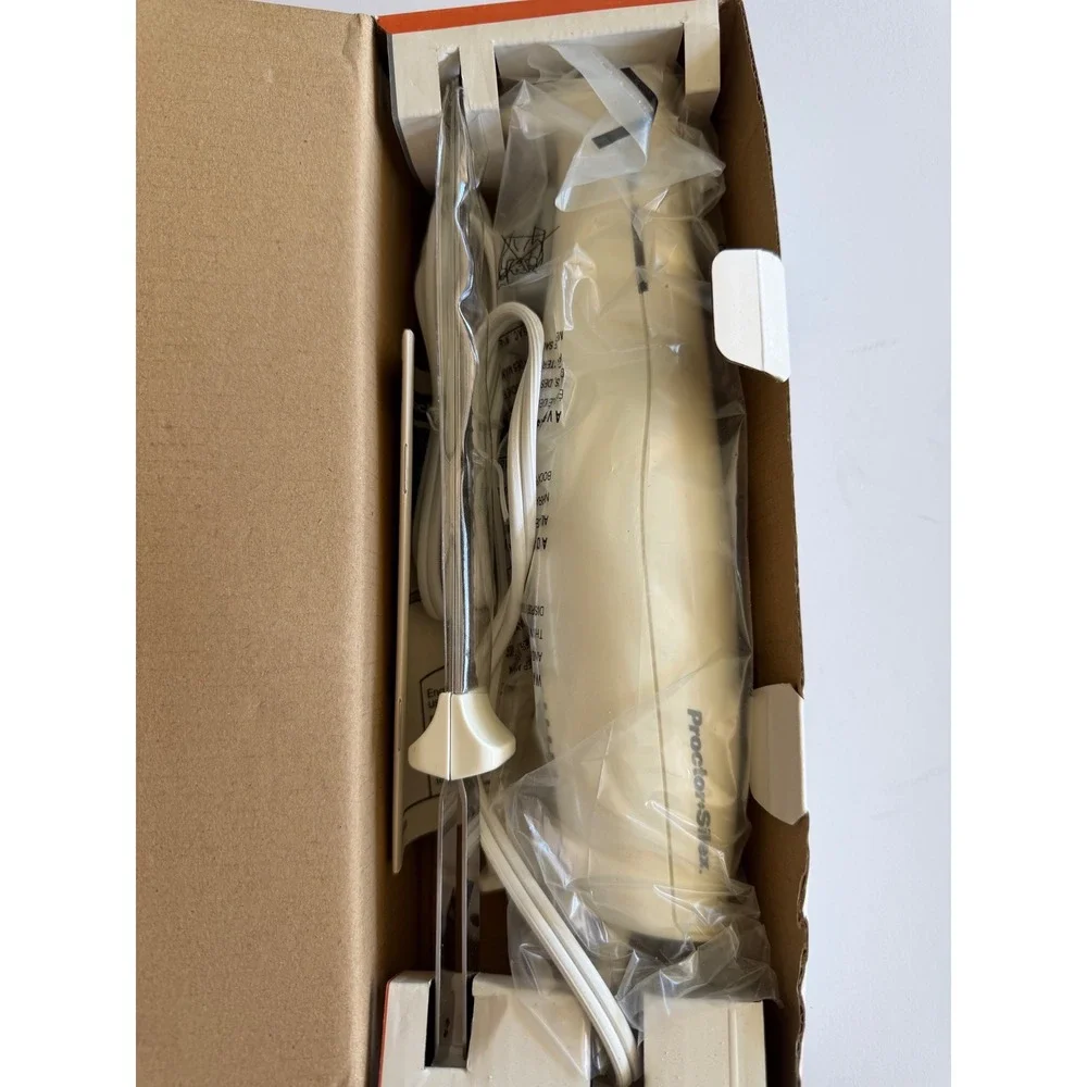 Proctor‎ Silex Easy Slice Electric Knife White Stainless Steel Blades