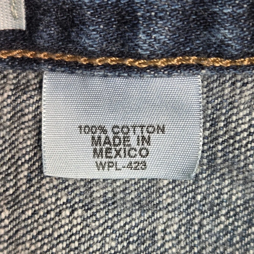 Vtg Levi's 501 Original Jeans Mens 34x30 Dark Wash Blue Straight Leg Denim